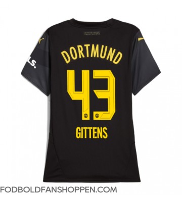 Borussia Dortmund Jamie Bynoe-Gittens #43 Udebanetrøje Dame 2024-25 Kortærmet